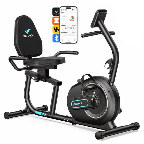 MERACH recumbent exercise bike