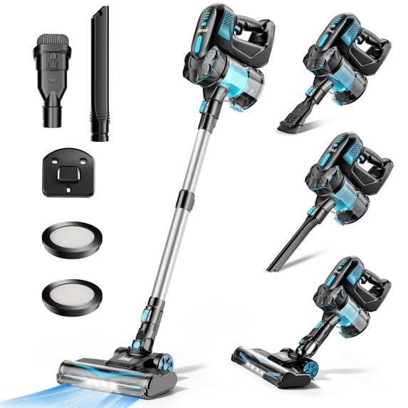 INSE cordless 6-in-1 stick vacuum