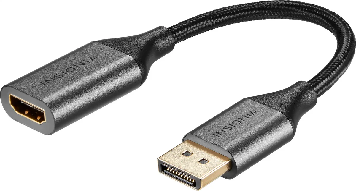 Insignia DisplayPort to HDMI adapter